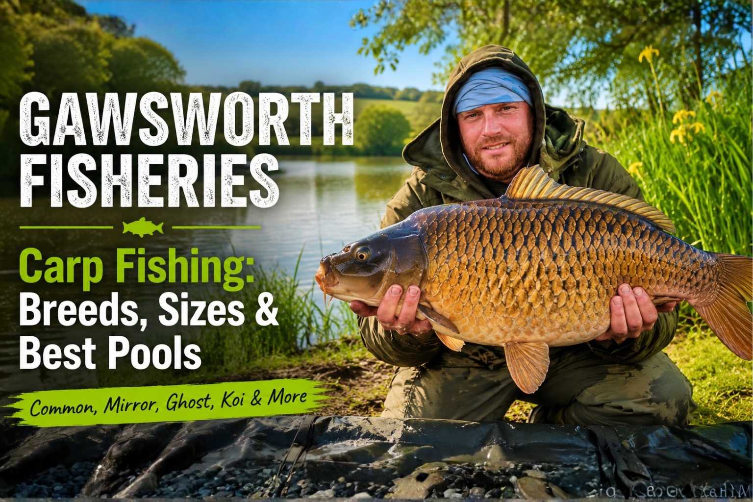 Carp Fishing at Gawsworth Fisheries