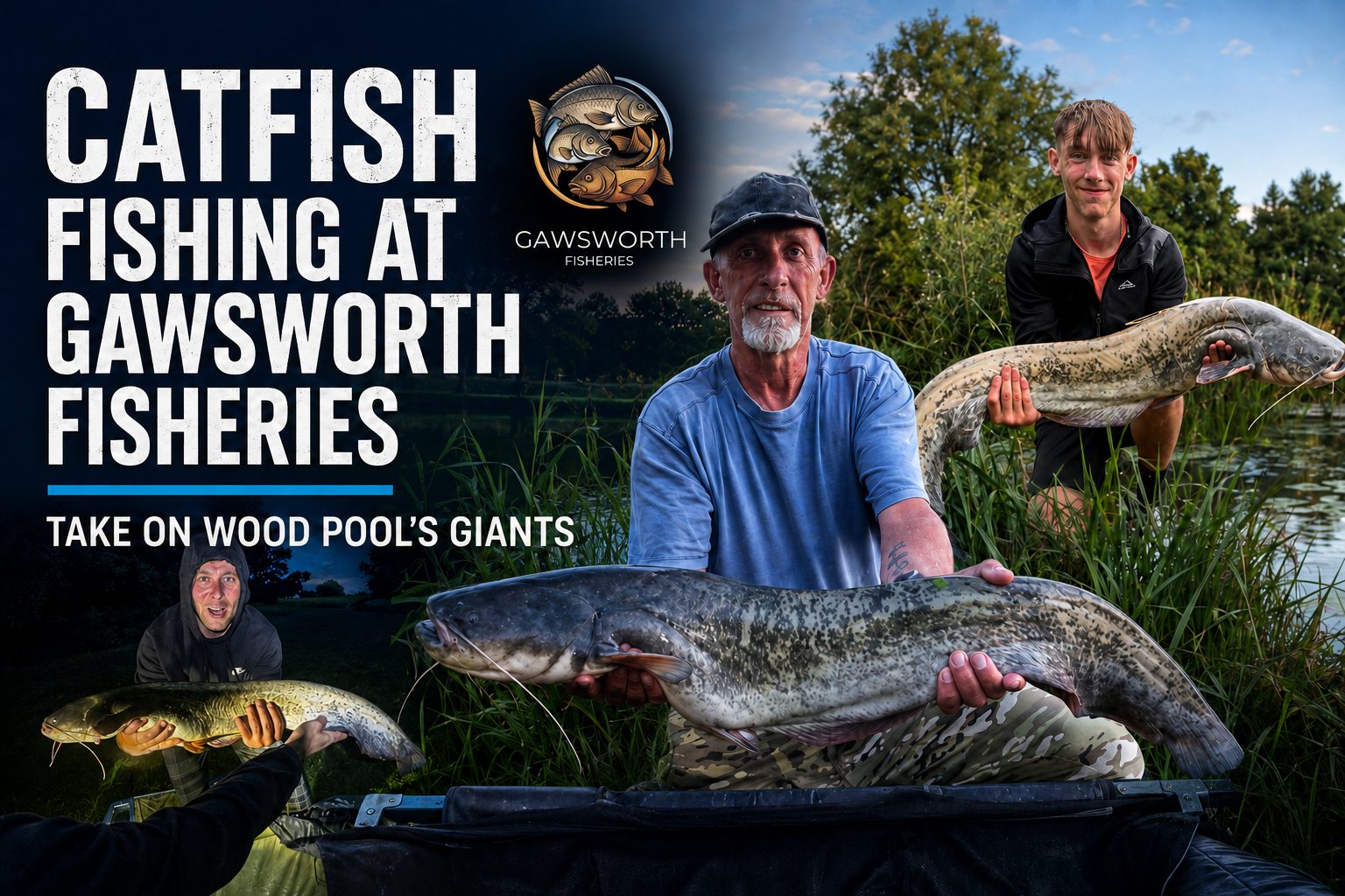 Catfish Fishing at Gawsworth Fisheries